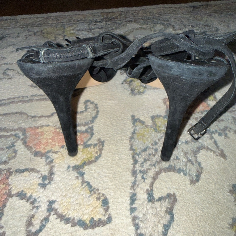 Donald J. Pliner Black Strappy Heels - Picture 3 of 13